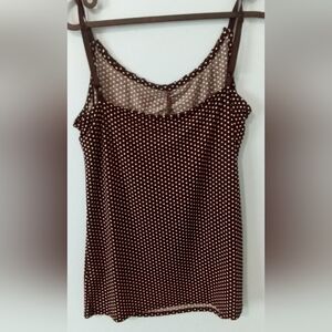 Cleo polka dot camisole